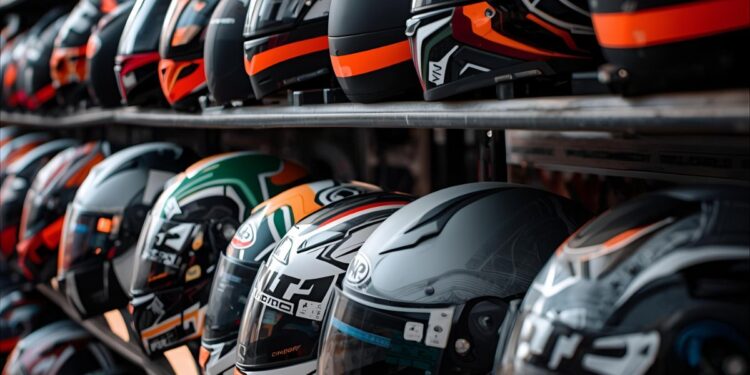 I caschi moto più ricercati nel 2025
